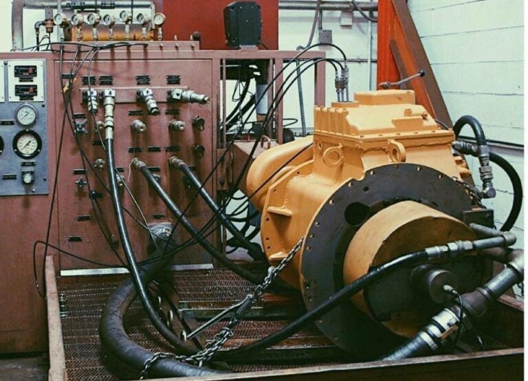 Heavy Equipment Transmission Rebuild Dyno Test