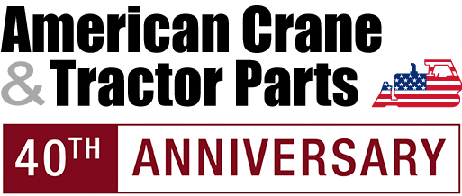 American Crane And Tractor Parts Logo 40th Anniversary